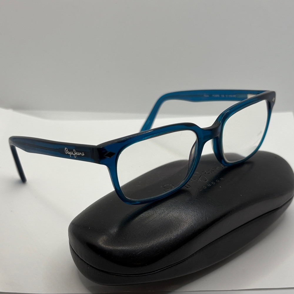 Pepe Jeans Teal Blue eyeglass frames MARE PJ3069 c6 52-19-140 Eyewear & Case